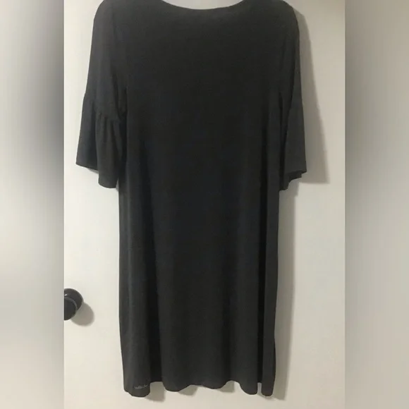 Matilda Jane Jersey Live To Teach Flutter Sleeve Dress - Picture 3 of 6